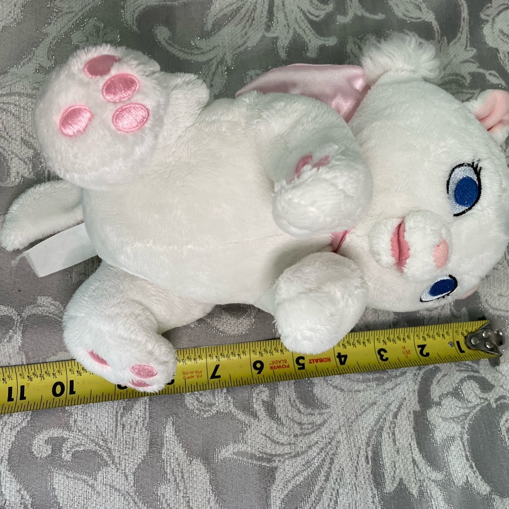 Disney Babies Marie Aristocats 10" Plush - Picture 4 of 4